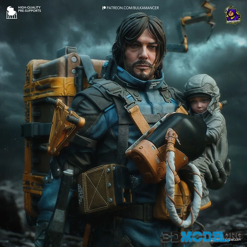 Bulkamancer Sculpts - Sam - Death Stranding 2 – Printable