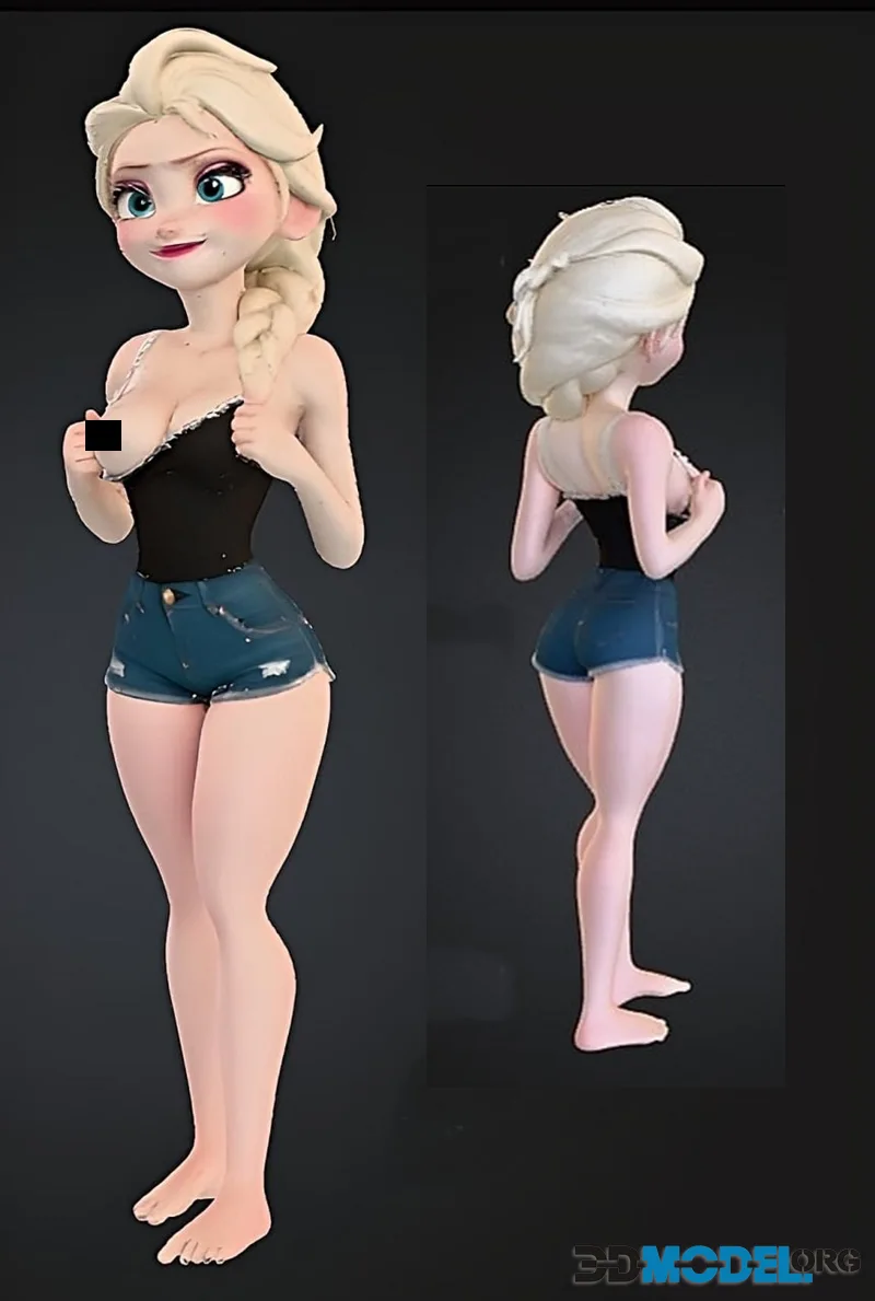 Hot Elsa Flash – Printable
