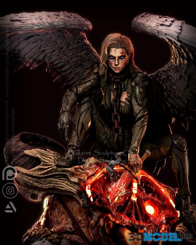 Broken Seraphin – Printable