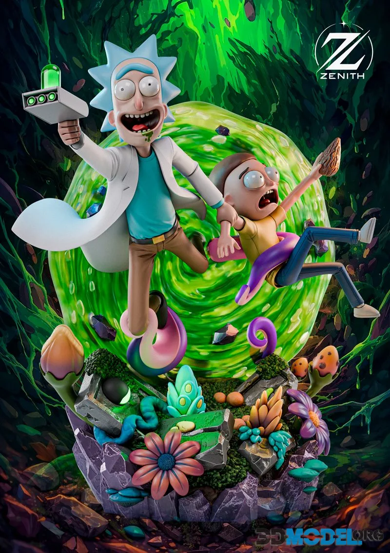 Zenith Studios - Rick and Morty – Printable