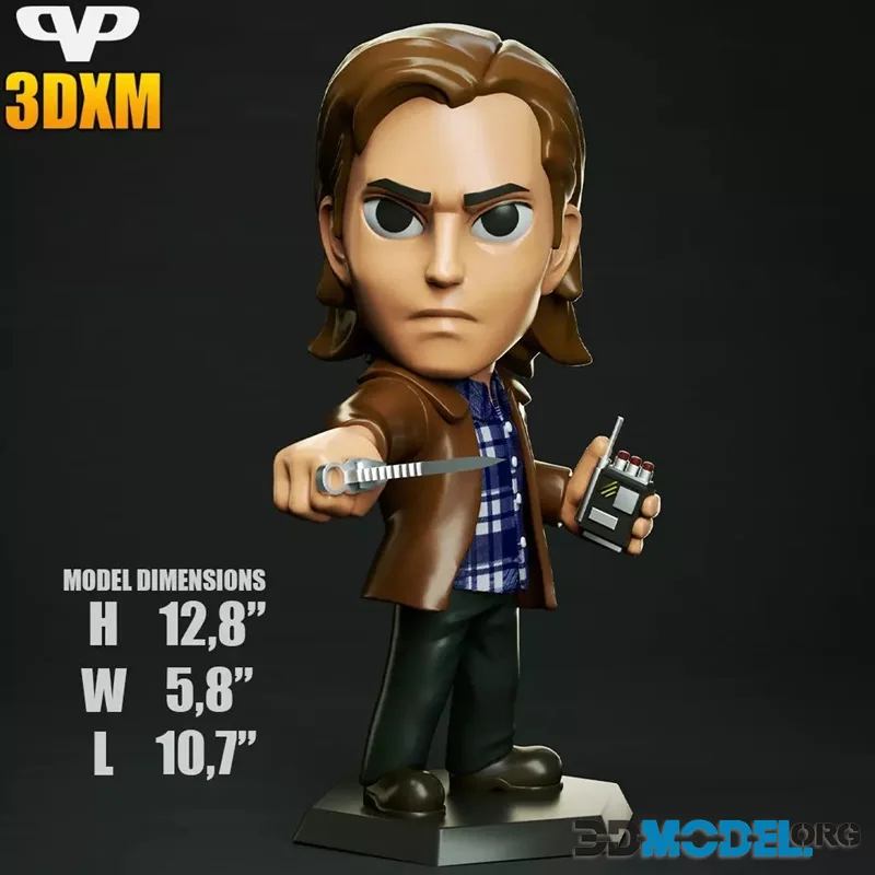 3DXM - Sam Winchester Chibi – Printable