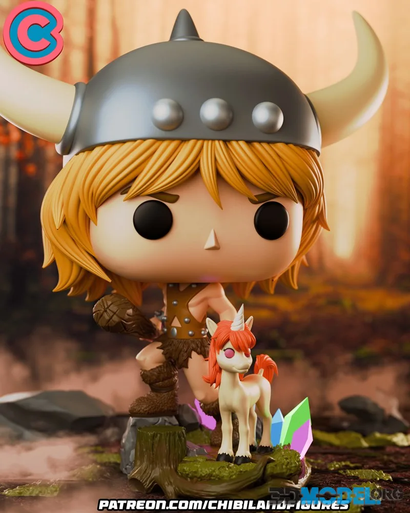 Chibi Land Figures - Booby Funko – Printable