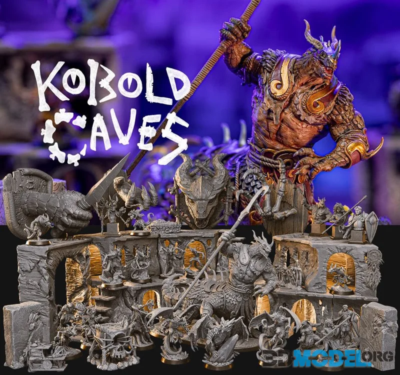Loot Studios - Kobold Caves January 2026 – Printable