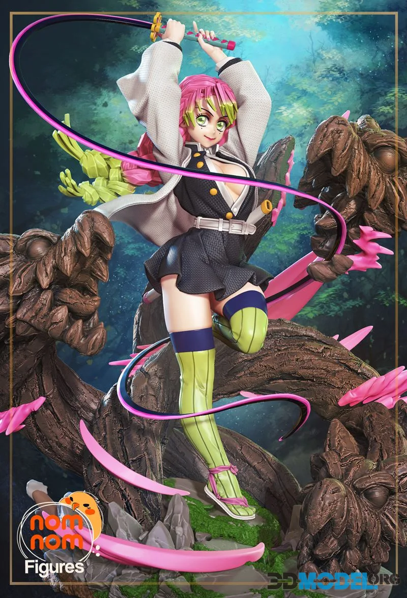 Nomnom Figures - Mitsuri Kanroji – Printable