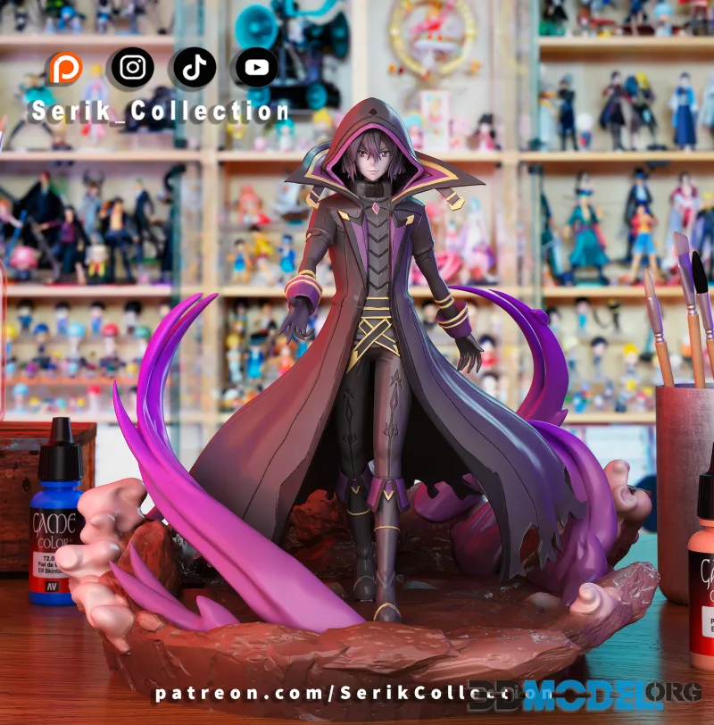 Serik Collection - Cid Kagenou The Eminence in Shadow – Printable