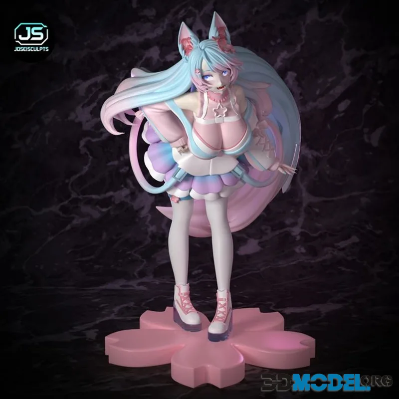 Patel Goth Silvervale - Josei Sculpt – Printable