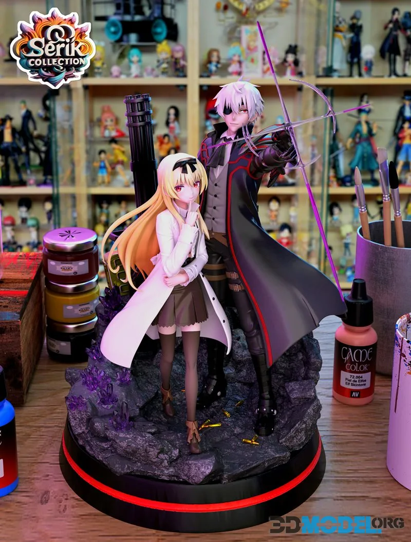 Serik Collection - Arifureta Yue & Hajime Diorama – Printable
