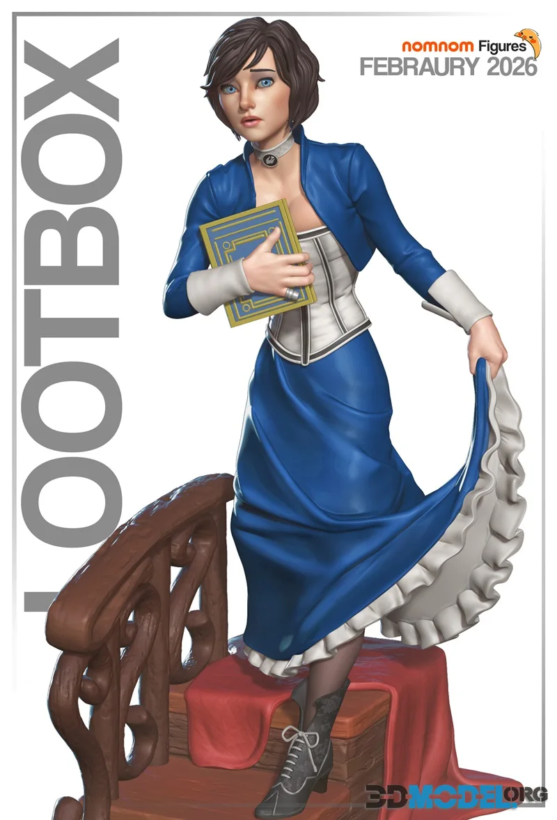 Nomnom Figures - Elizabeth - Bioshock Infinite – Printable