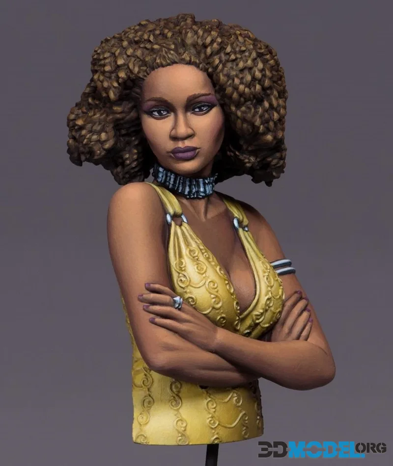 Ouroboros Miniatures - Imani Bust – Printable
