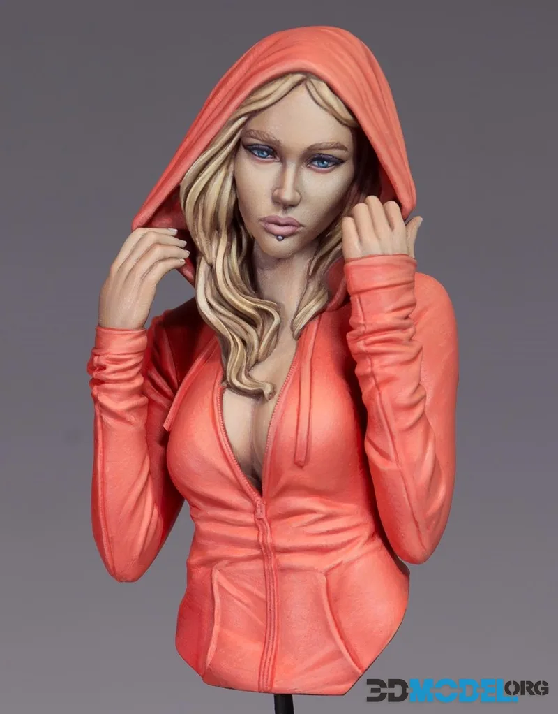 Ouroboros Miniatures - Lea Bust – Printable