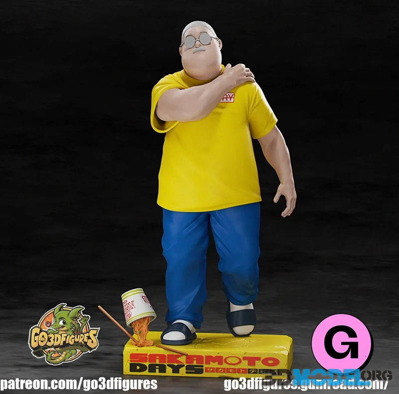 Go3DFigures - Taro Sakamoto – Printable