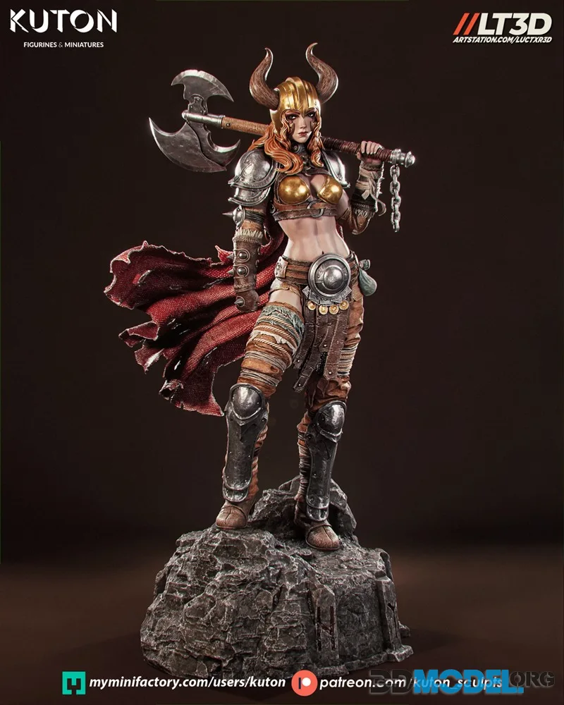 Kuton Figurines - Thyra – Printable
