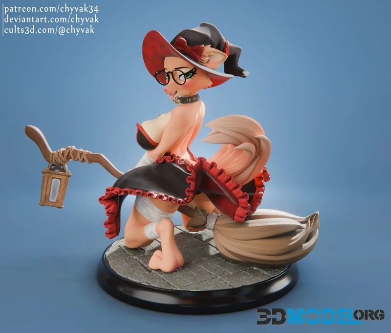 Witch Diane Foxington – Printable