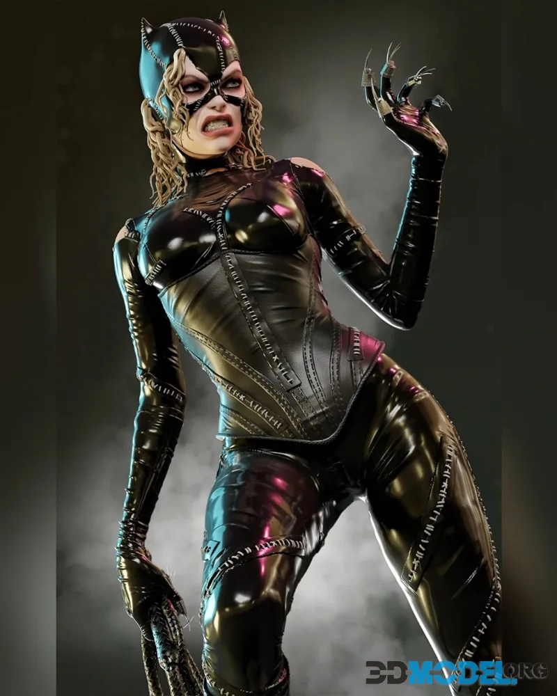 MCM3D - Catwoman Batman Returns – Printable