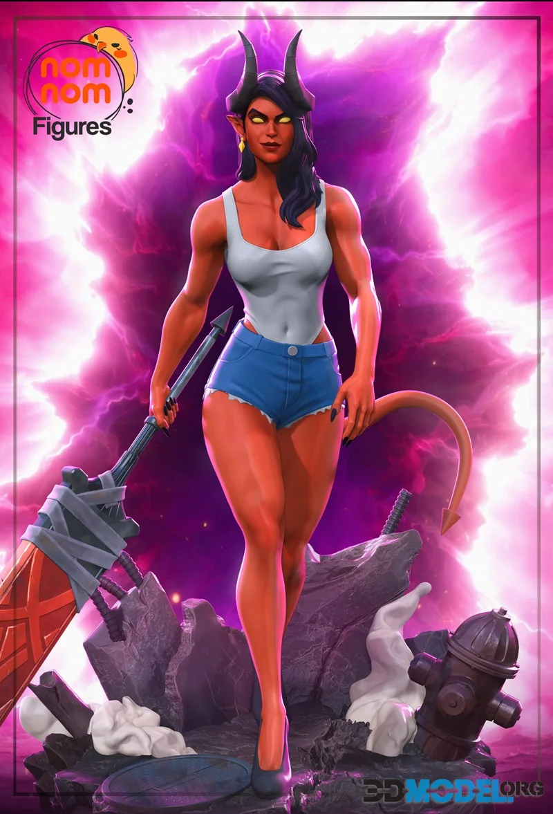 Nomnom Figures - Malevola - Dispatch – Printable