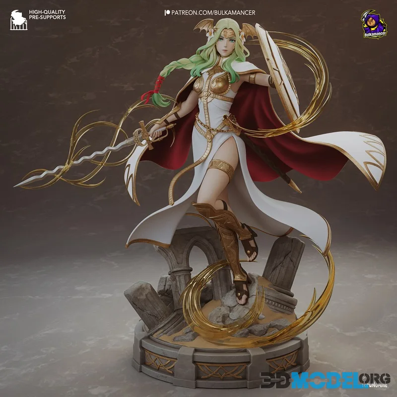 Bulkamancer Sculpts - Saint Seiros – Printable