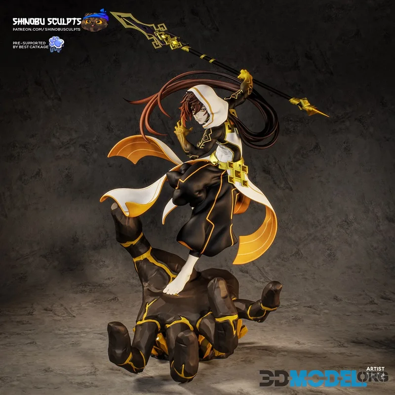 Shinobu Sculpts - Genshin Impact - Zhongli – Printable