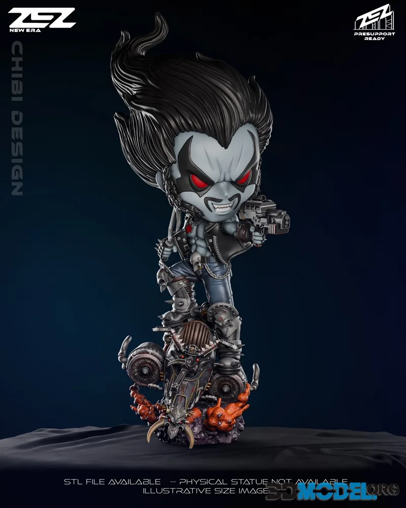 ZEZ Studio - Lobo Chibi – Printable