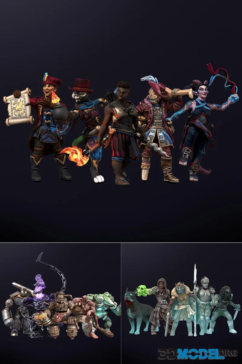 Heroforge Pack 2024 – Printable