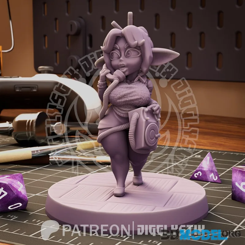 Jigglystix - Phone Tied Goblin – Printable