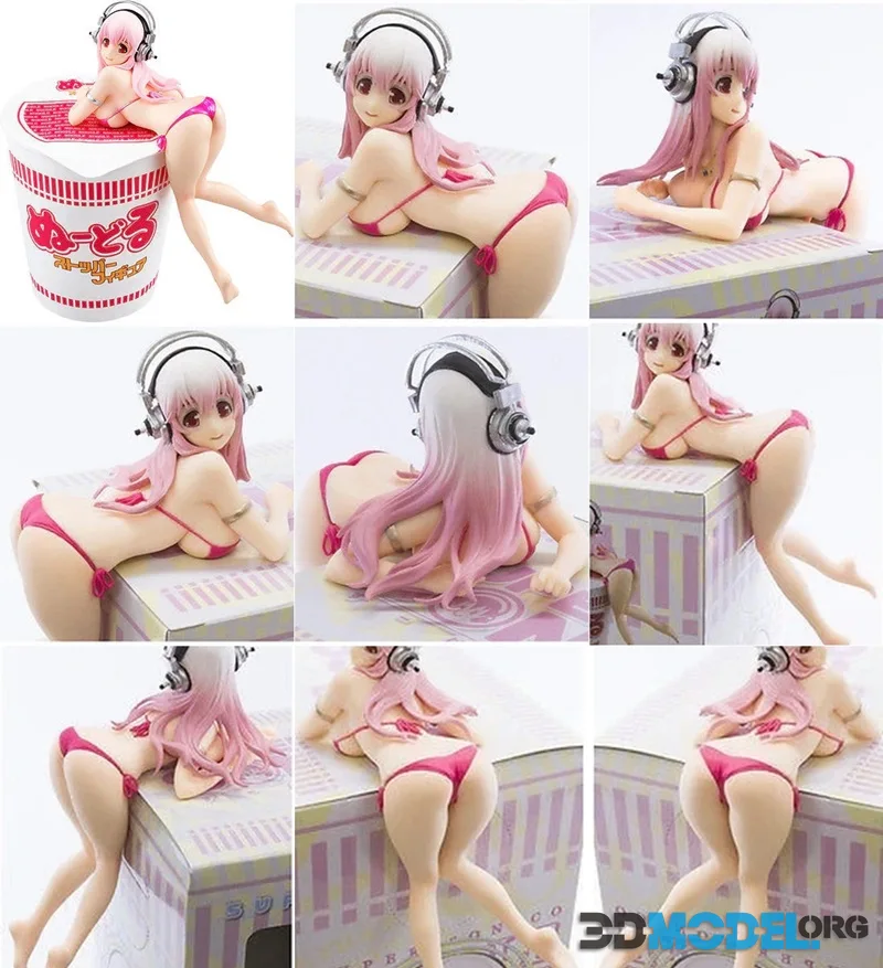 Super Sonico Anime Figure – Printable