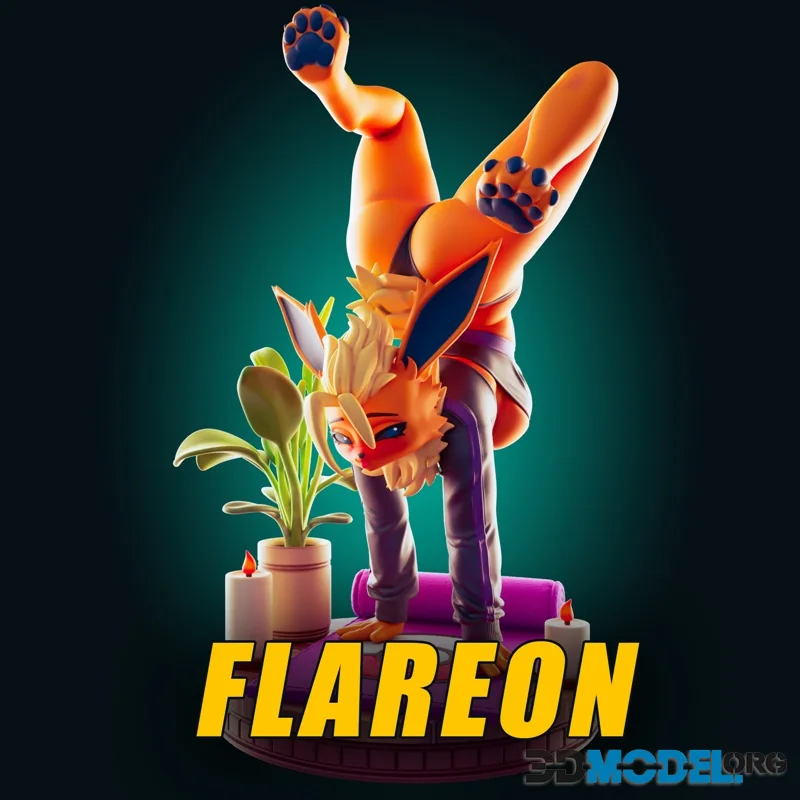 Officer Rhu - Flareon – Printable