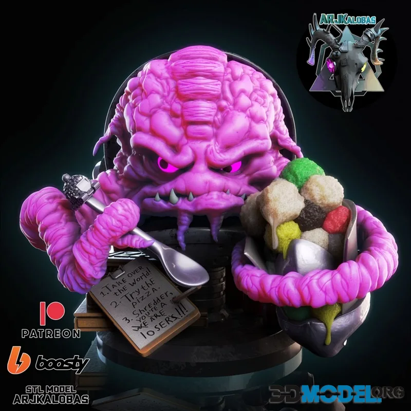 AJKalobas - Krang – Printable