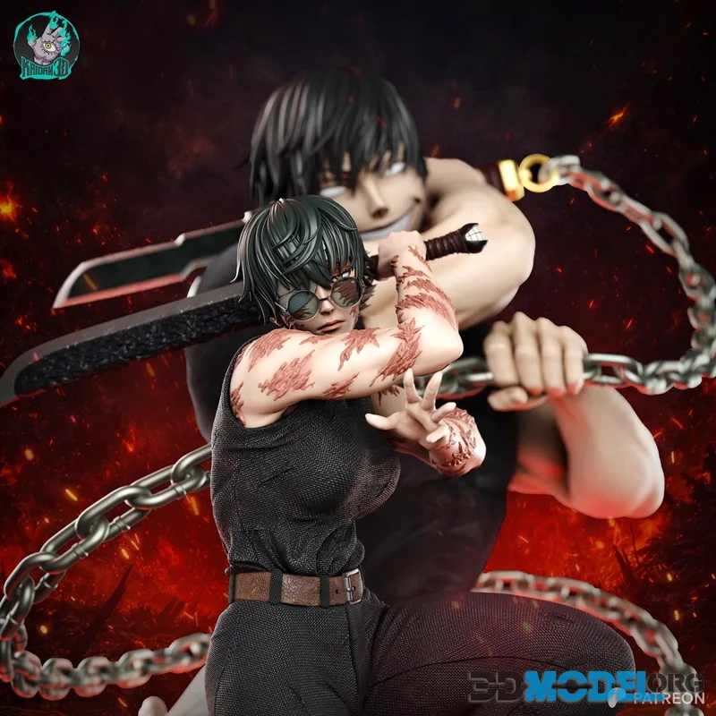 Kaidan - Maki x Toji Zenin – Printable