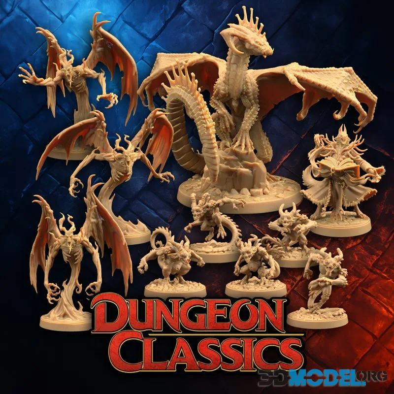 Dungeon Classics January 2026 – Printable