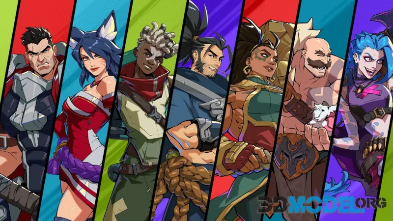 2XKO Characters Collection