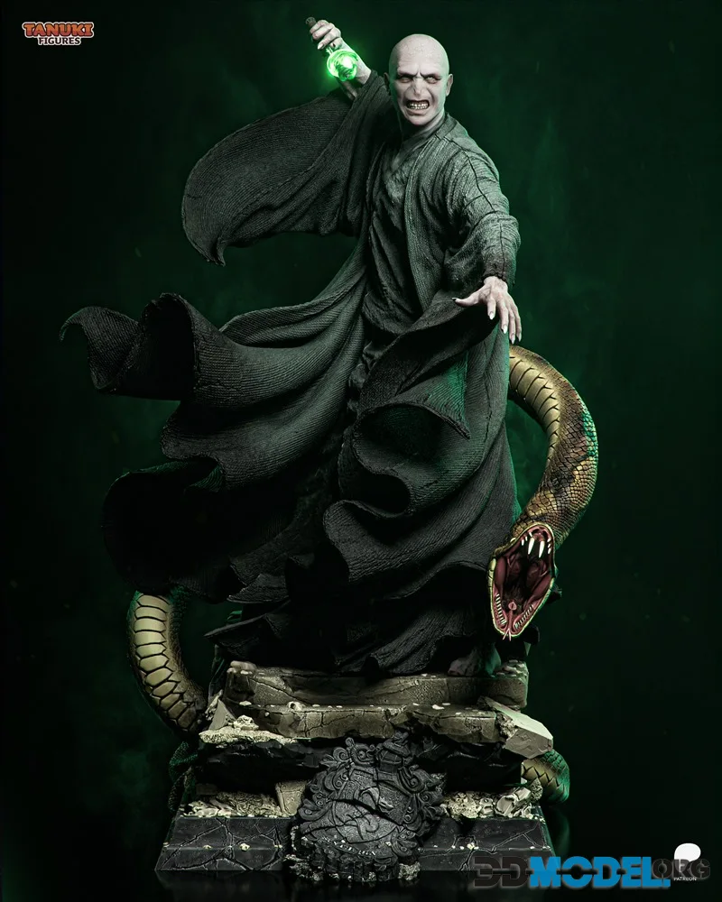 Tanuki Figures - Voldemort – Printable
