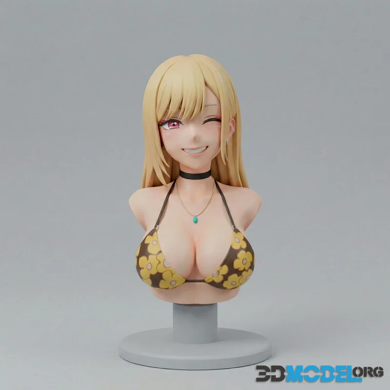 Pablo Figurines - Marin Kitagawa Bikini Bust – Printable