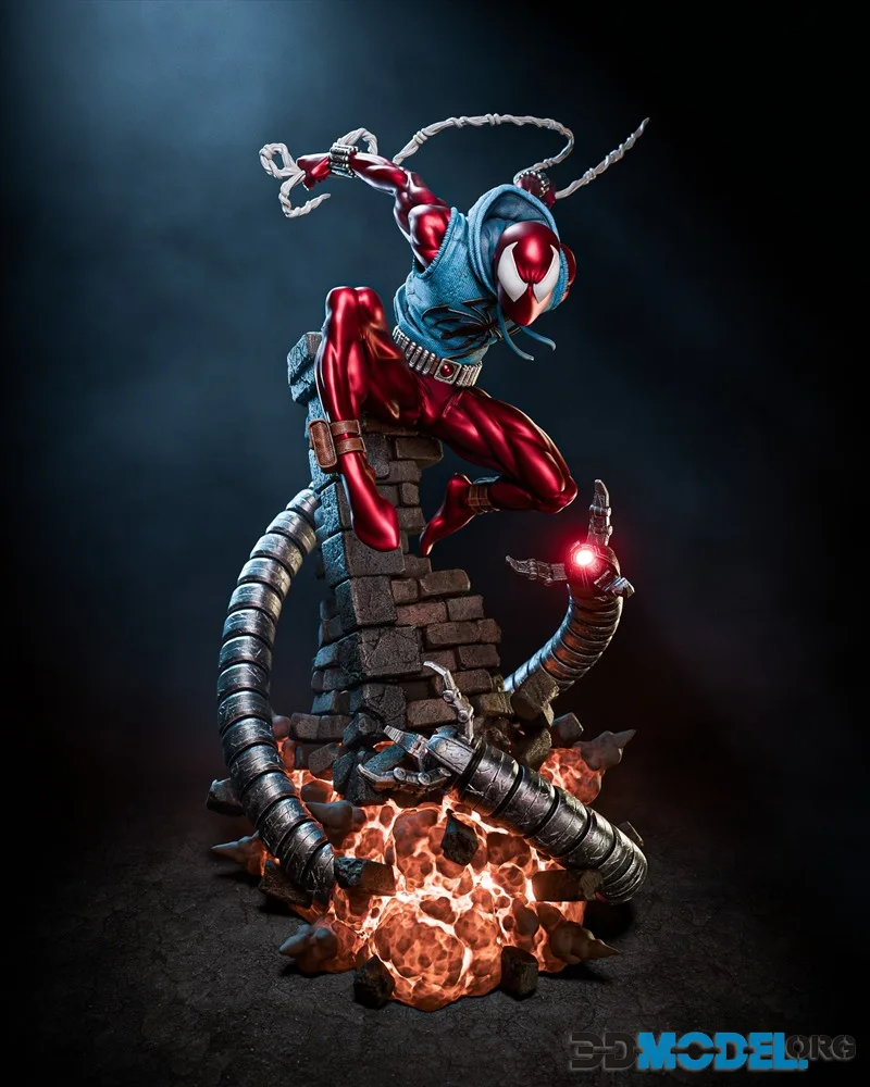 CA 3D Studios - Scarlet Spider – Printable