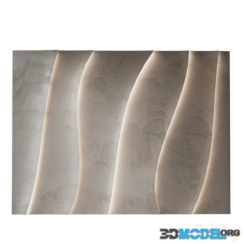 Abstract composition. Relief. Plateau. 53