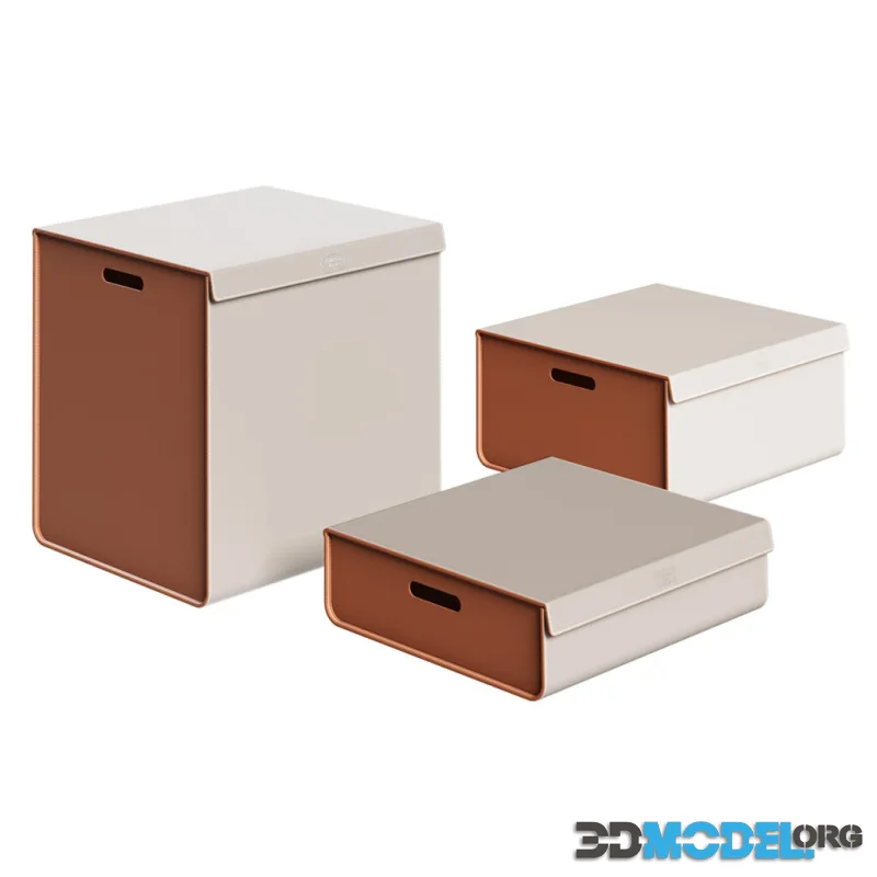 Alcove Closet Boxes by Poltrona Frau