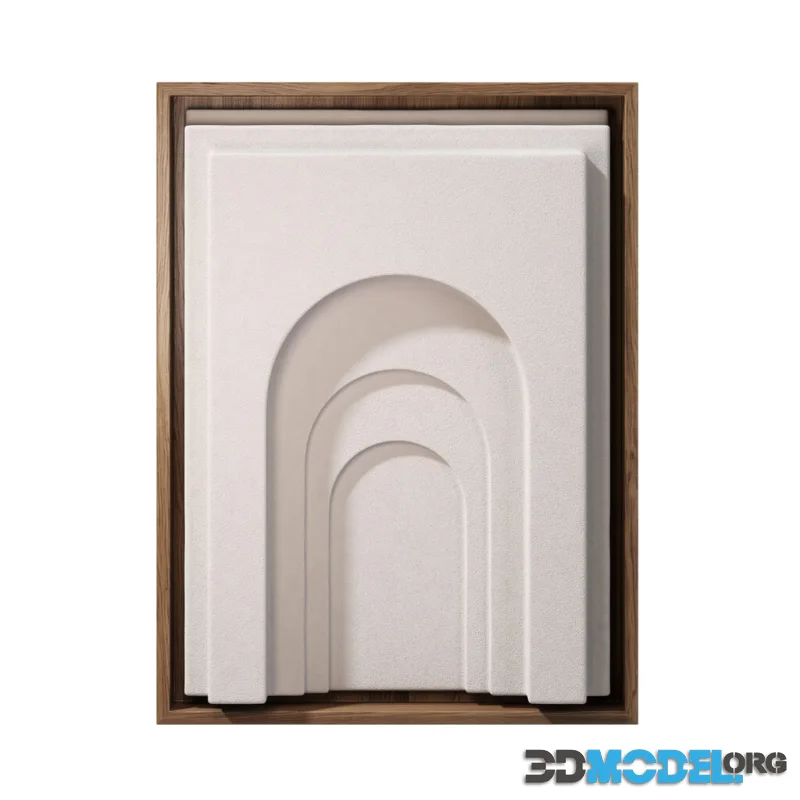 Archway Relief No 19 Artwork by Natasja Lykke