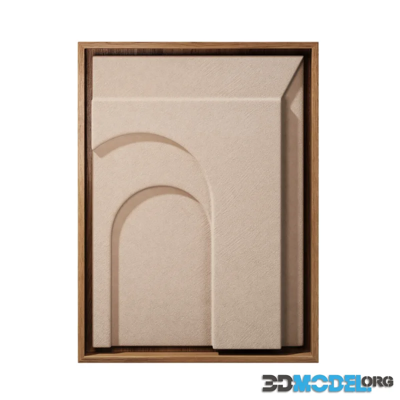 Archway Relief No 23 Artwork by Natasja Lykke