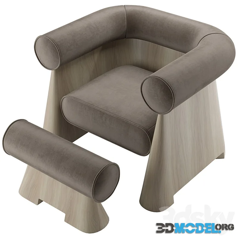 Armchair FADET BY MAXIME BOUTILLIER