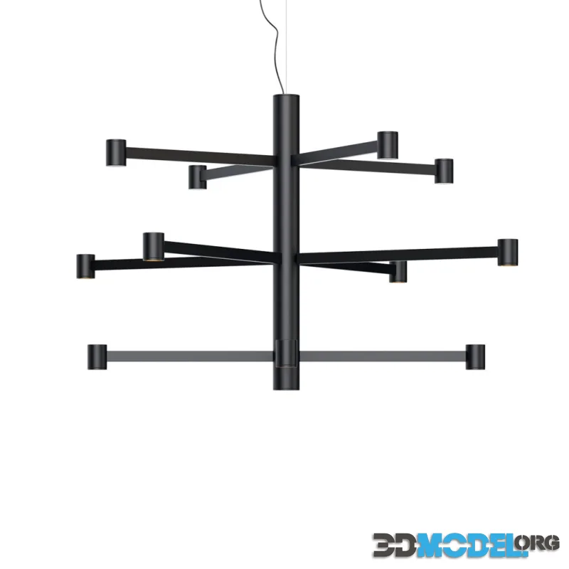 Art Chandelier Pendant Lamp by Arkoslight