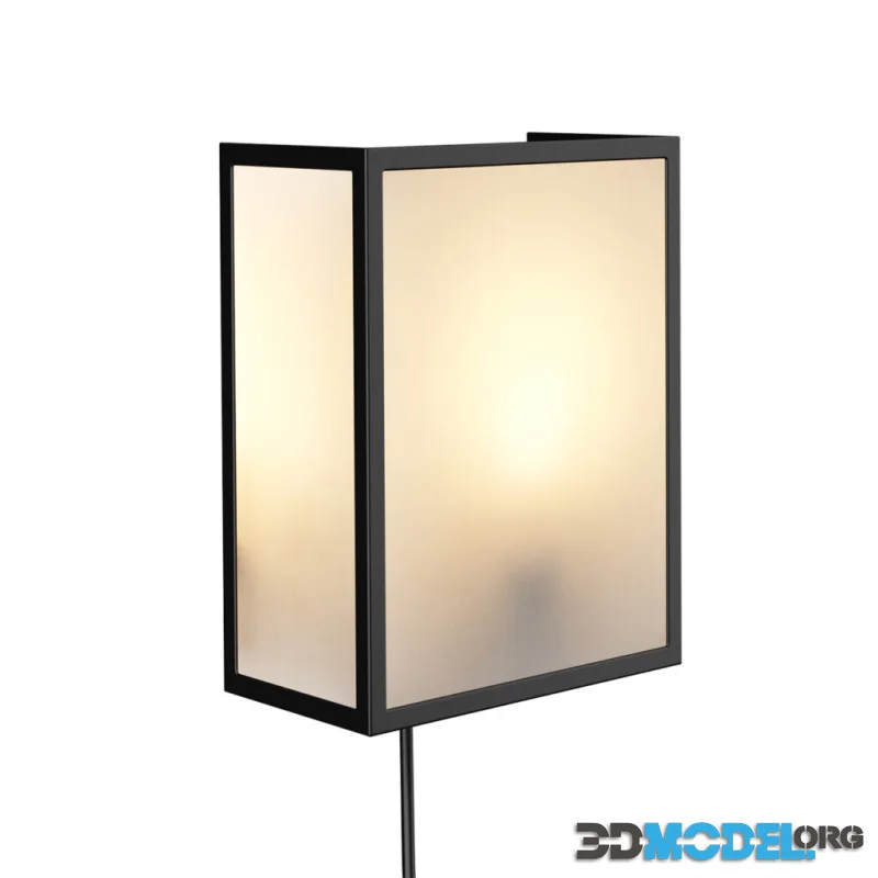 Ava Square Wall Lamp by Hay