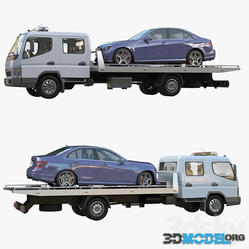 BAW Fenix 1066 truck Tow truck, double cab