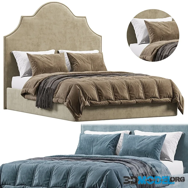BLOOMFIELD BED By Cazarina