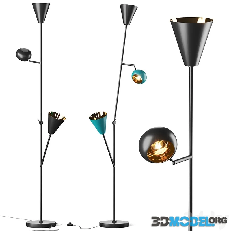 Blossom Tree 02 Il Bronzetto Floor Lamp
