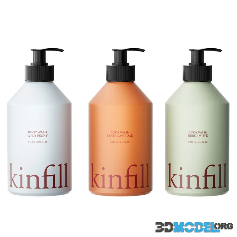 Body Wash 300ml by Kinfill