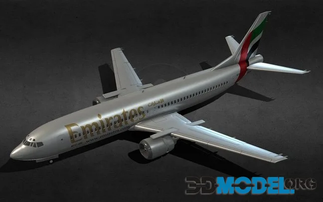Boeing 737 400 Emirates (PBR)