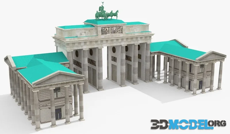 Brandenburg Gate (PBR)