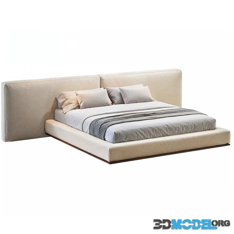 Brera Double Bed by Poliform