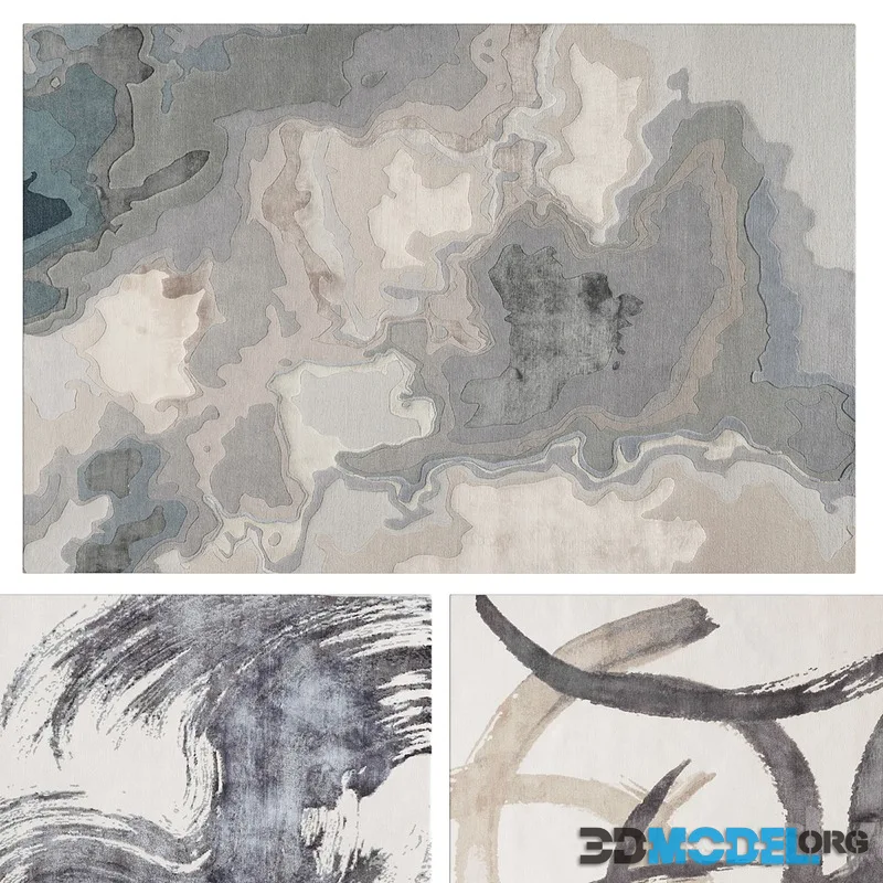 Carpet Set 4 by THERUGCOMPANY