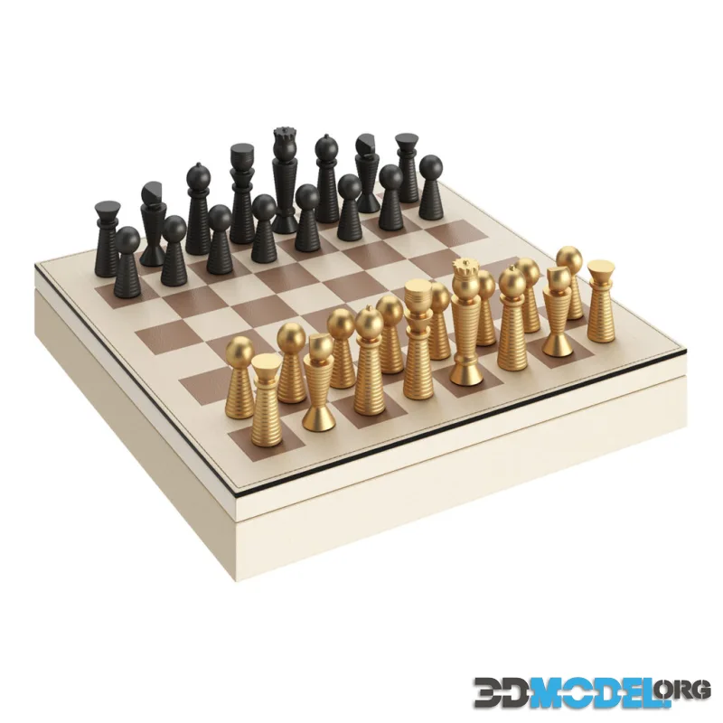Chess Set Board by Pinetti