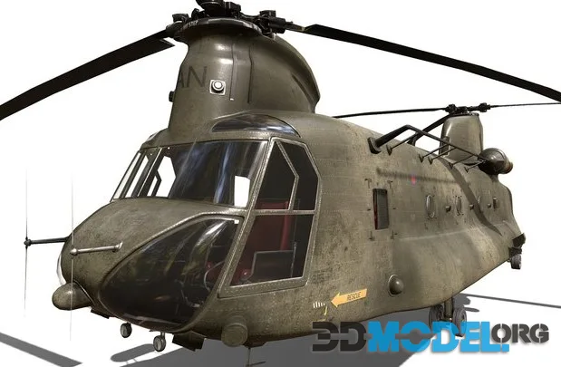 Chinook CH 47 Military Transport Helicopter (PBR)